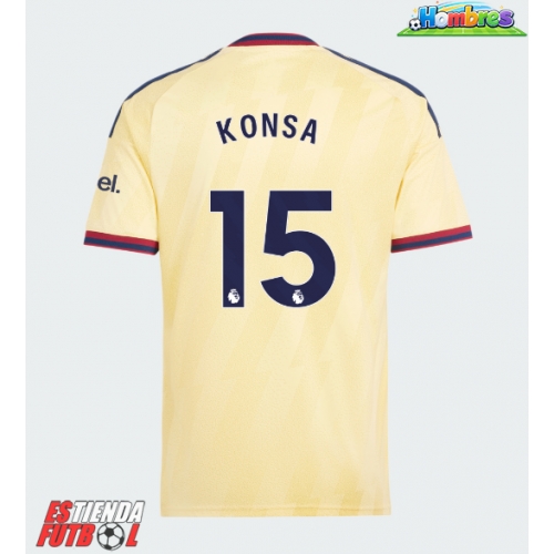 Arsenal Ezri Konsa #15 Tercera Equipación 2026-27 Manga Corta